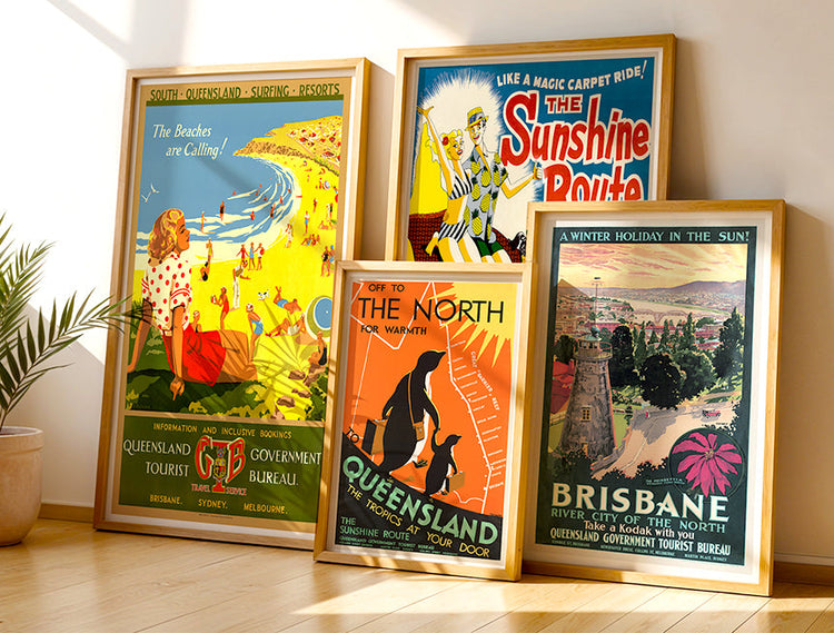 Queensland Travel Posters