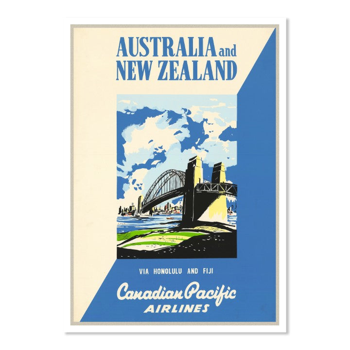Australia and New Zealand via Honolulu and Fiji - Canadian Pacific Airlines