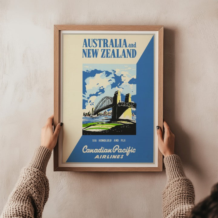 Australia and New Zealand via Honolulu and Fiji - Canadian Pacific Airlines