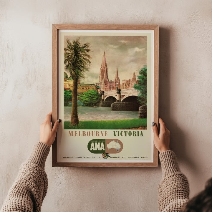 Melbourne Victoria Wing your Way with Australian National Airways