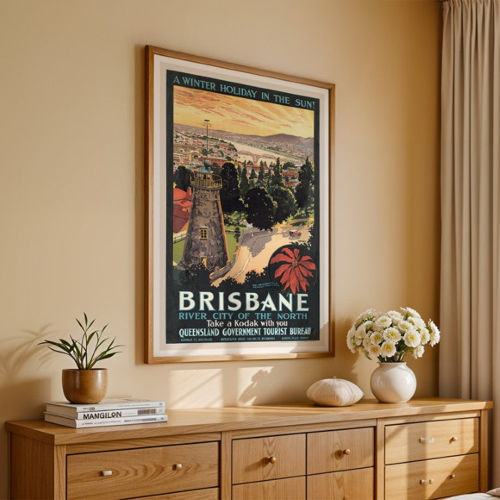 Brisbane River City of the North Queensland - Take a Kodak with you