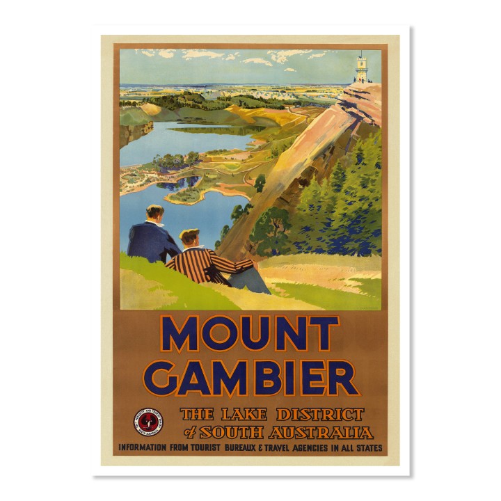 Mount Gambier Lake District of South Australia