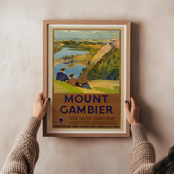 Mount Gambier Lake District of South Australia