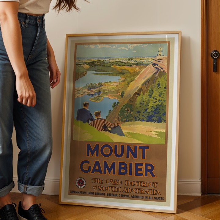 Mount Gambier Lake District of South Australia