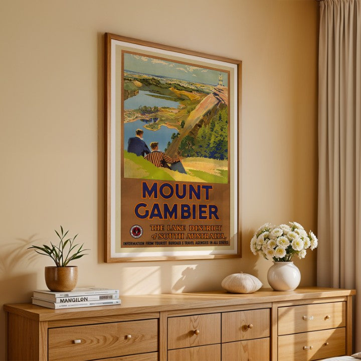 Mount Gambier Lake District of South Australia