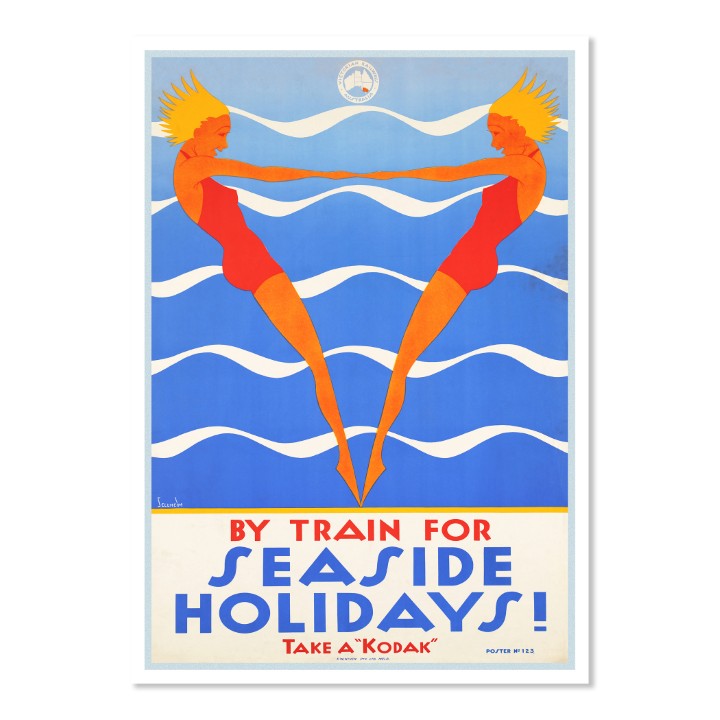 By Train for Seaside Holidays - Take a Kodak