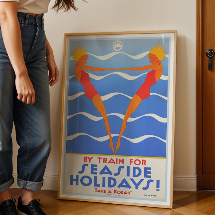 By Train for Seaside Holidays - Take a Kodak