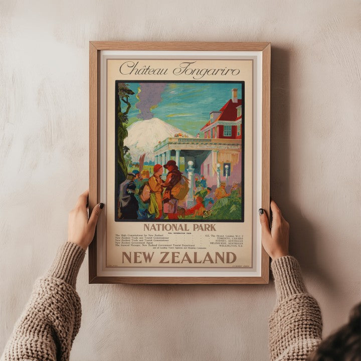 Chateau Tongariro National Park New Zealand