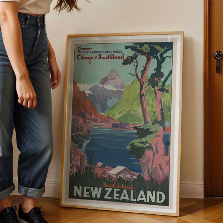 Famous Lakes Mountains Fjords Otago and Southland - South Island New Zealand