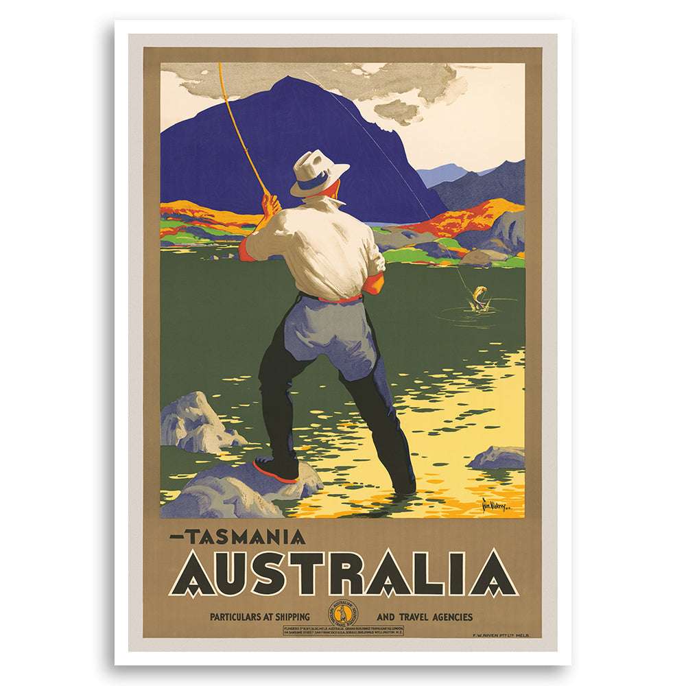 Tasmania Australia Tourism - Vintage Travel Posters