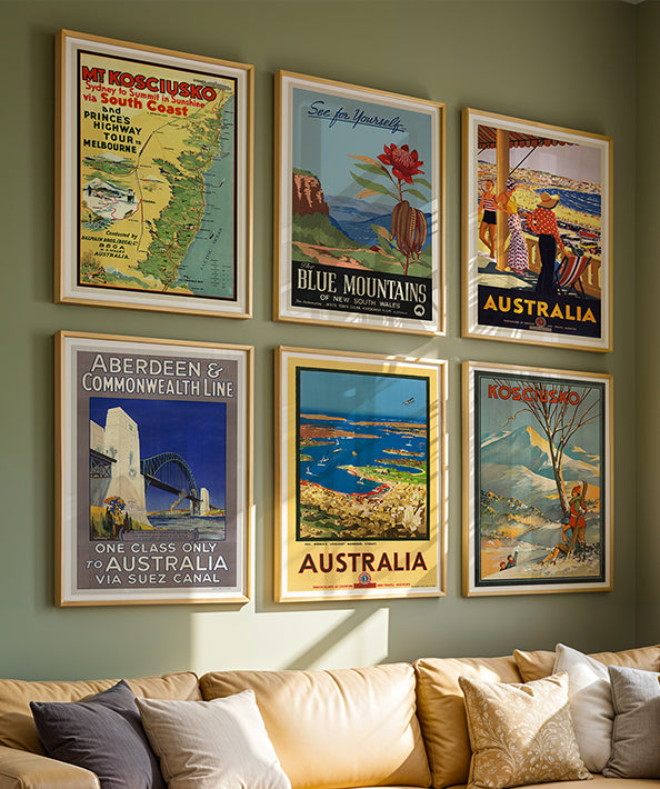 New South Wales and Sydney Travel Posters