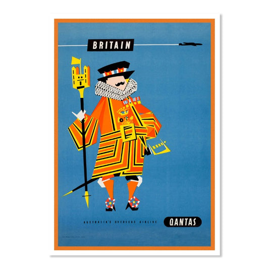 Britain - QANTAS Australians Overseas Airline