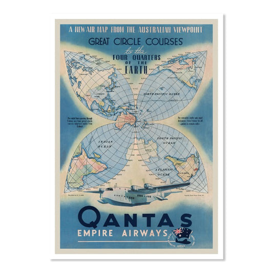 A New Map from the Australian Viewpoint - QANTAS Empire Airways