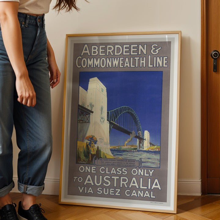 Aberdeen Commonwealth Line - To Australia via Suez Canal