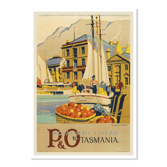 P&O Royal Mail Liners to Tasmania 1938