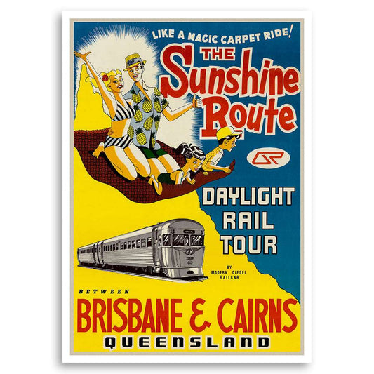 The Sunshine Route - Daylight Rail Tours between Brisbane and Cairns