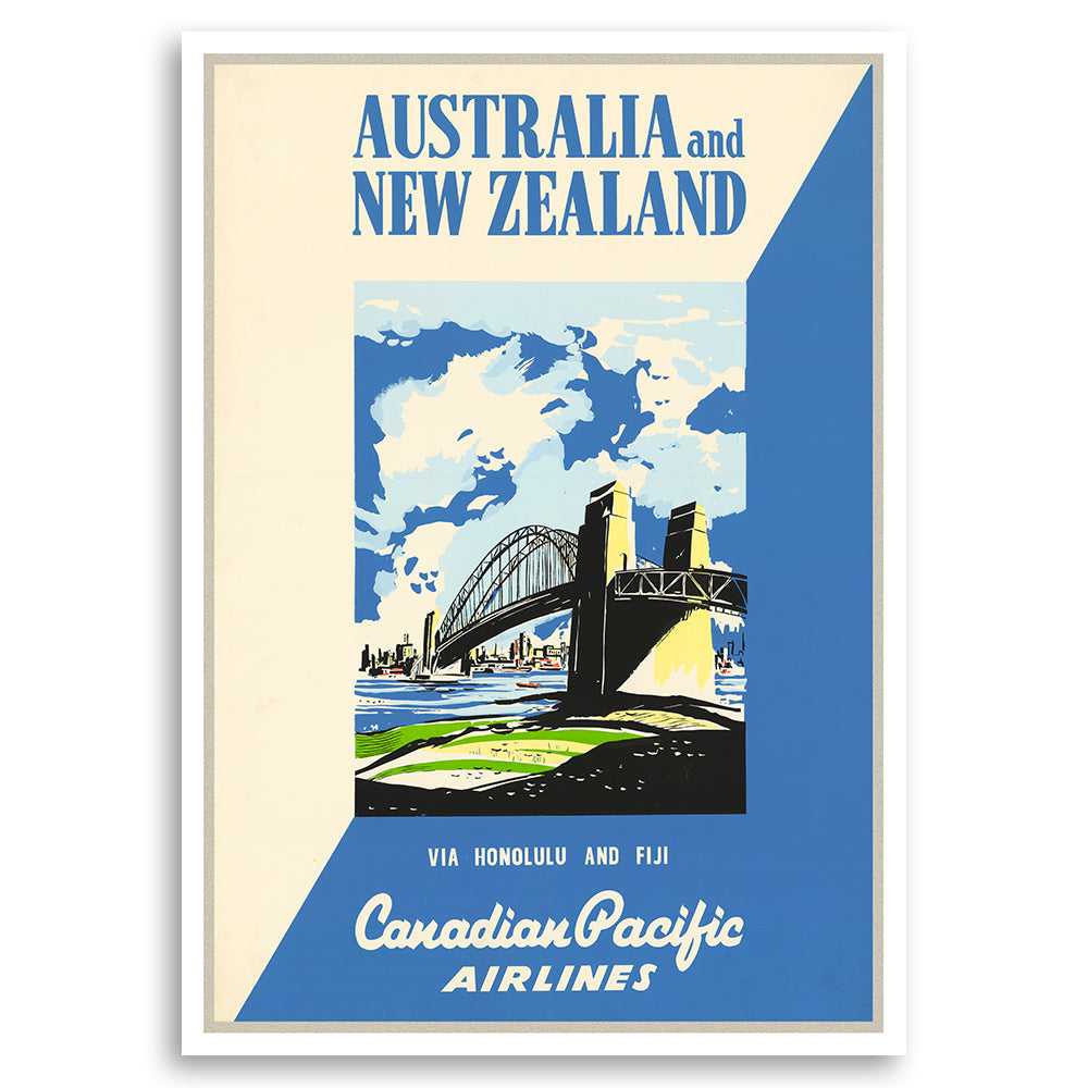 Australia and New Zealand via Honolulu and Fiji - Canadian Pacific Airlines