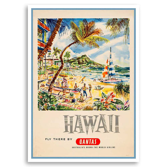 Hawaii Fly There by QANTAS